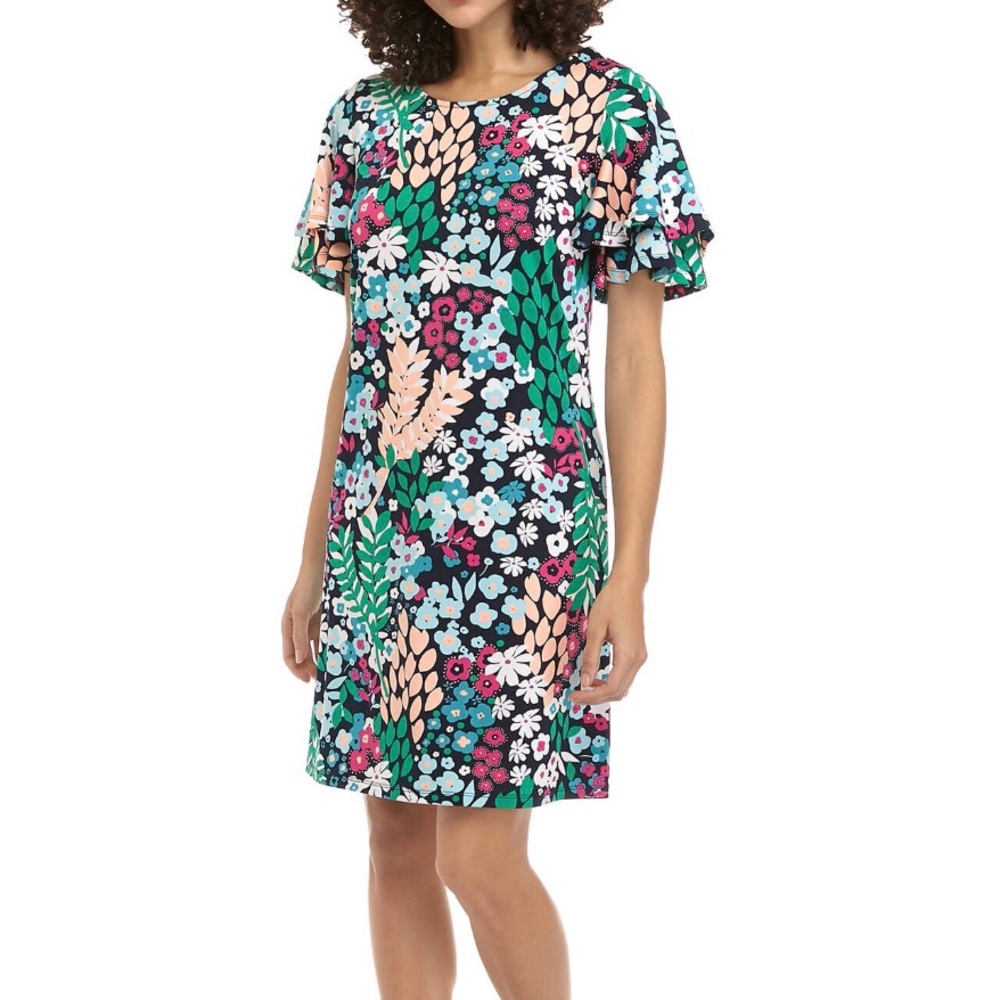 Kim Rogers flutter sleeve dress❤️